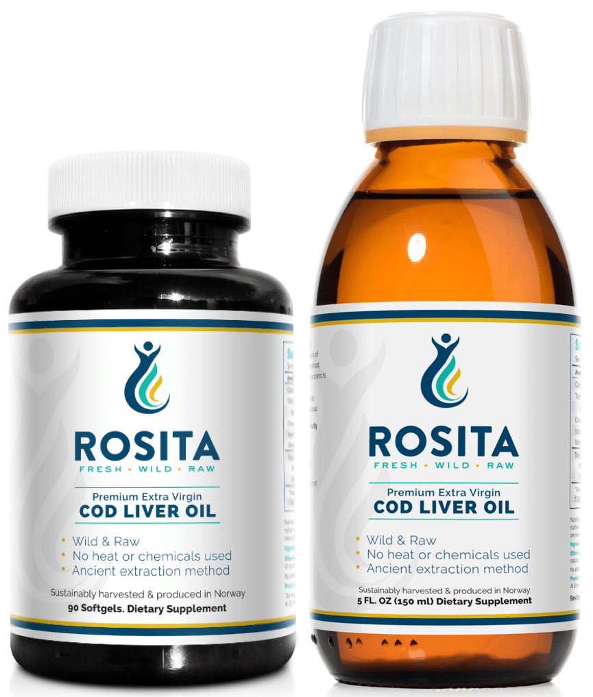Rosita cod liver oil - softgels and liquid