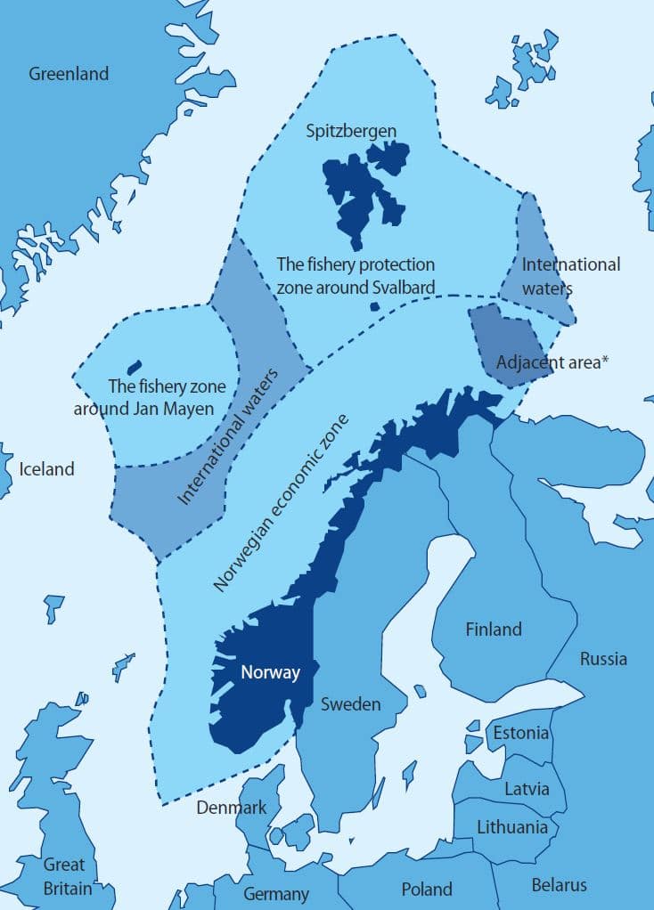 Norwegian Cod Fishing Zone